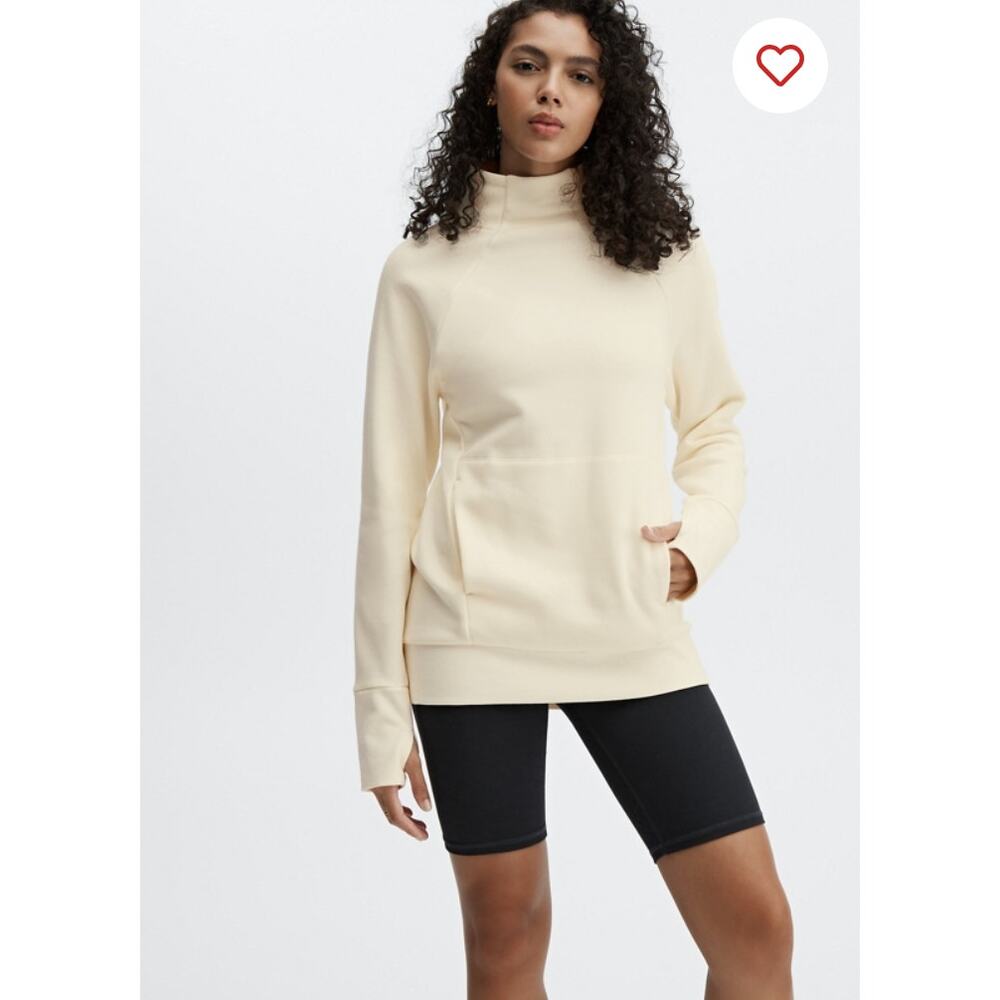 NWT Fabletics Zaylee Funnel Neck Tunic Pullover Top sz M - Picture 9 of 9